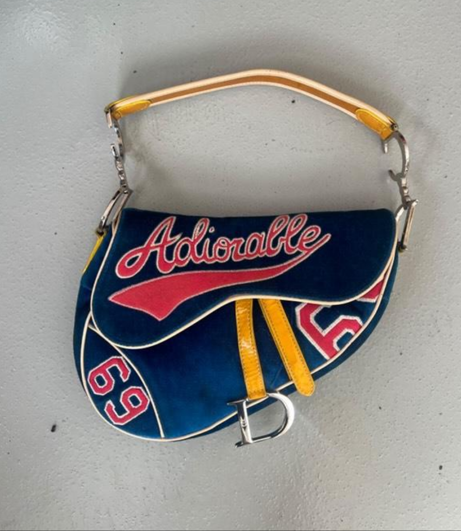 Dior Adiorable Saddle Bag by Galliano