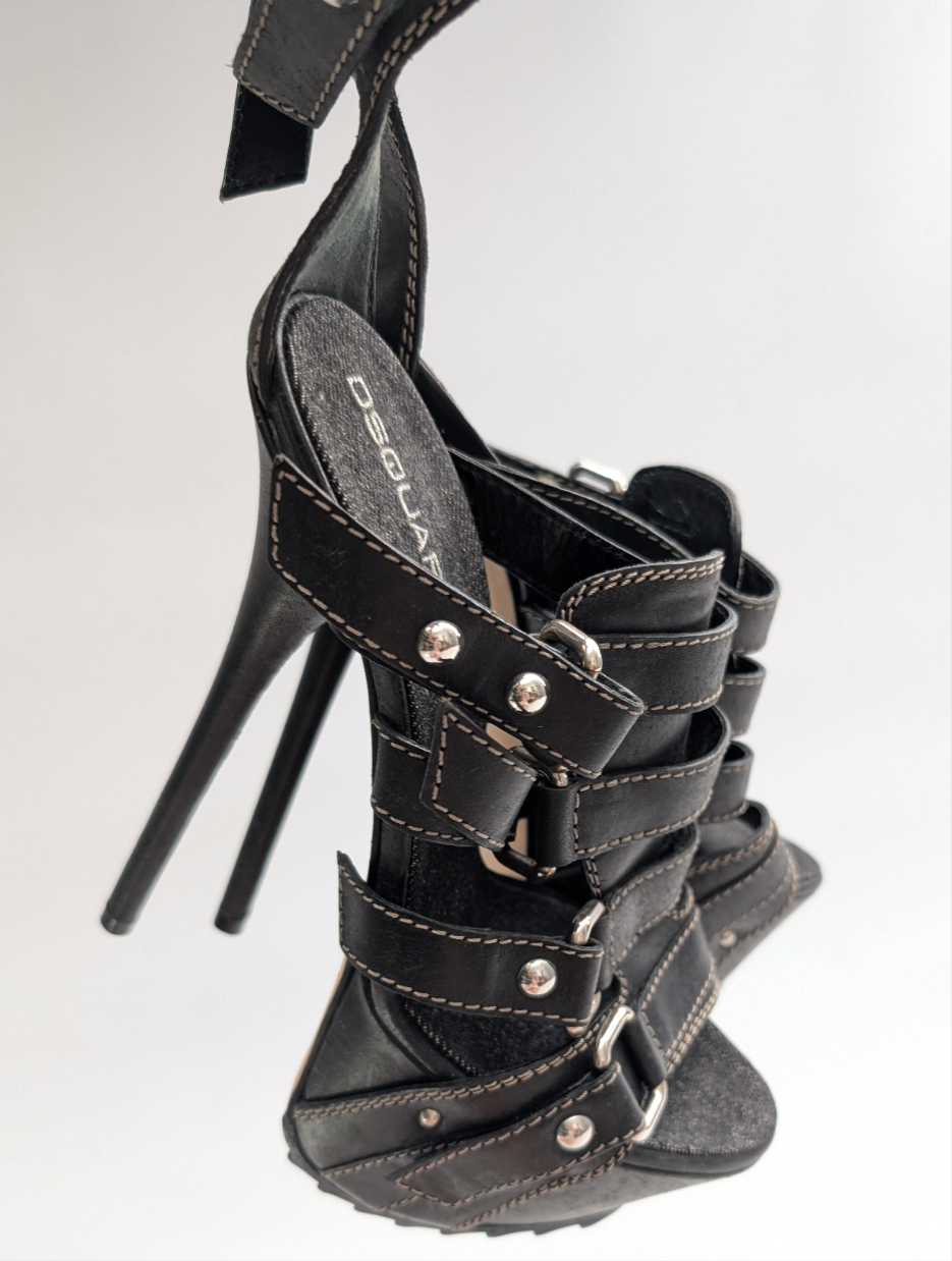 Dsquared2 Platform Sandals - EU39|6UK|8US