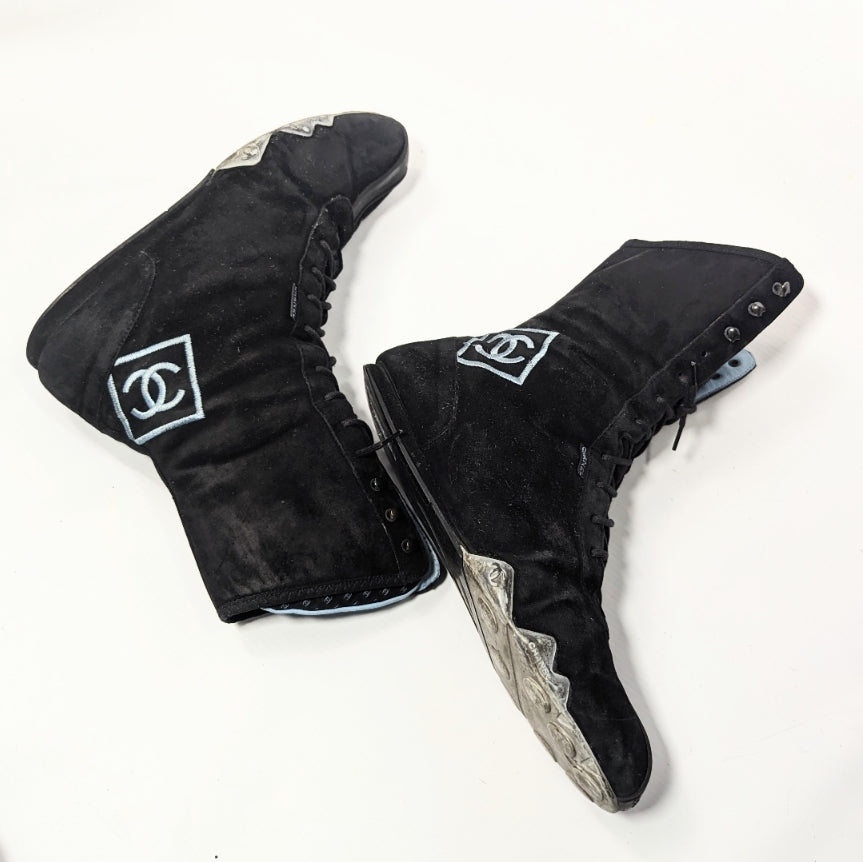 Chanel suede ankle boots - EU38.5|5.5UK|7.5US