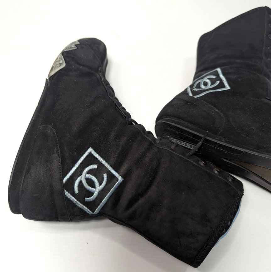 Chanel suede ankle boots - EU38.5|5.5UK|7.5US