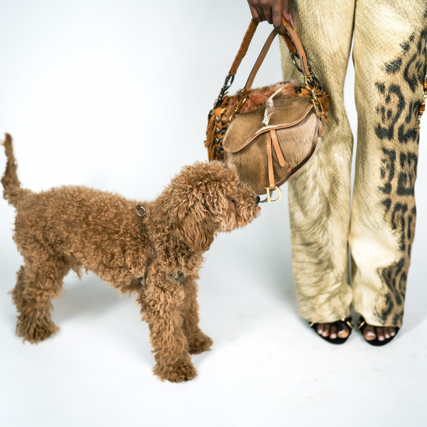 Mini Dior "pony hair" Saddle bag by Galliano - F/W 2000