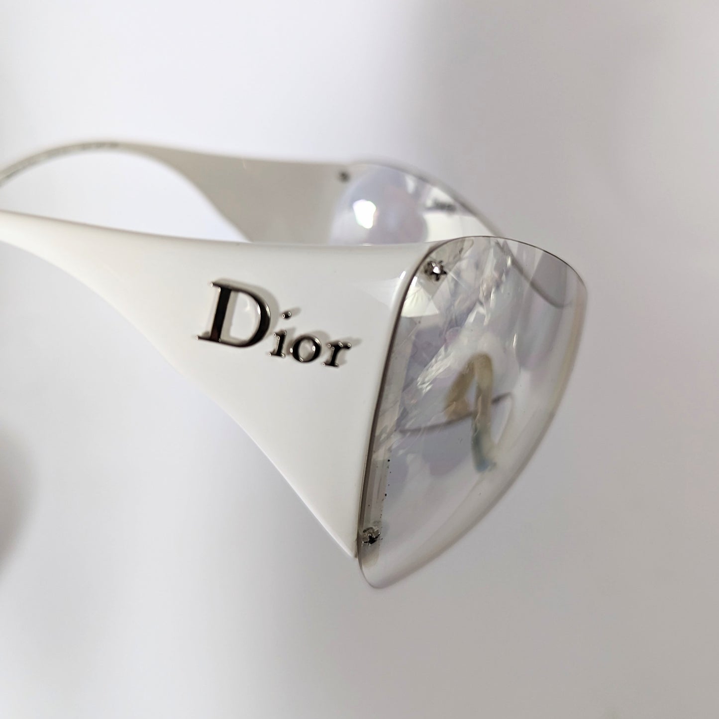 Christian Dior SKI 1 white mask sunglasses