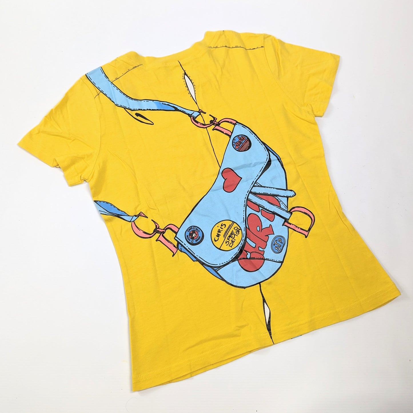 Dior by Galliano trompe l'oeil "Saddle" T-shirt - S/M