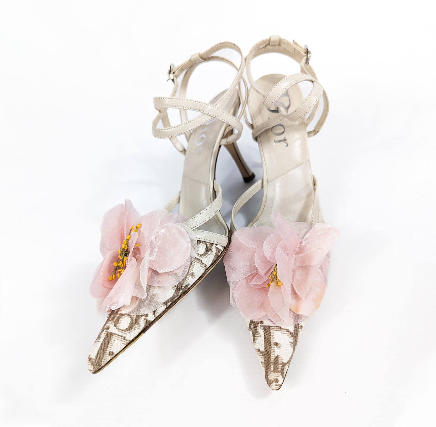 Dior Monogram trotter mules S/S2002 - EU38|5UK|7US