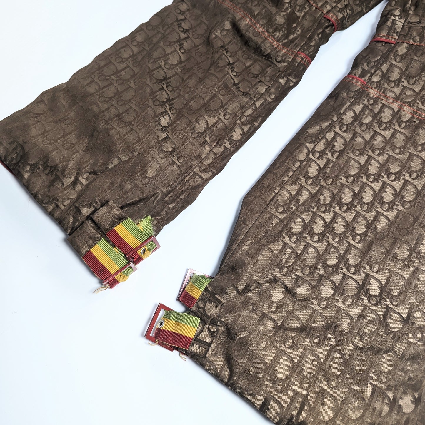 Dior by Galliano Rasta monogram pants