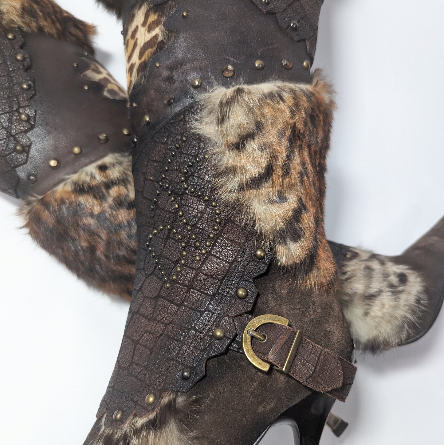 El Dantes Fur Boots - 2 sizes available : 37 & 38