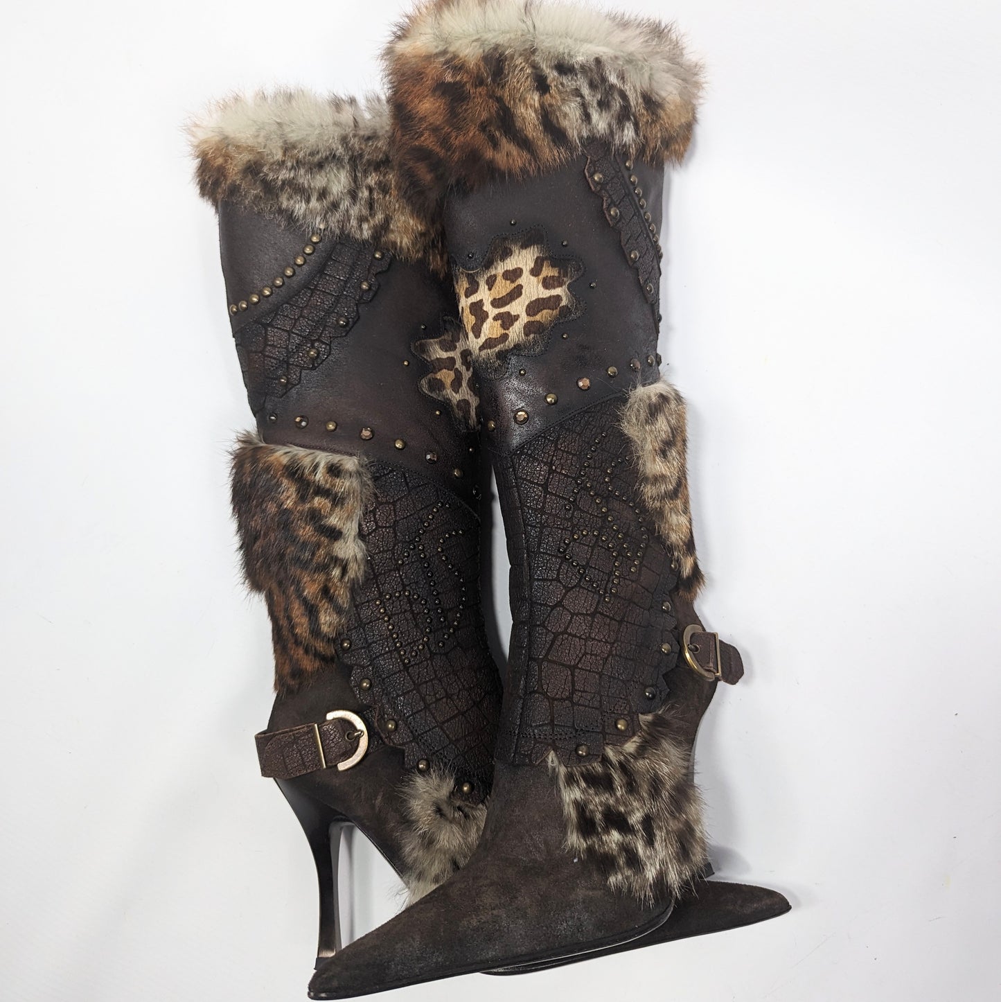 El Dantes Fur Boots - 2 sizes available : 37 & 38