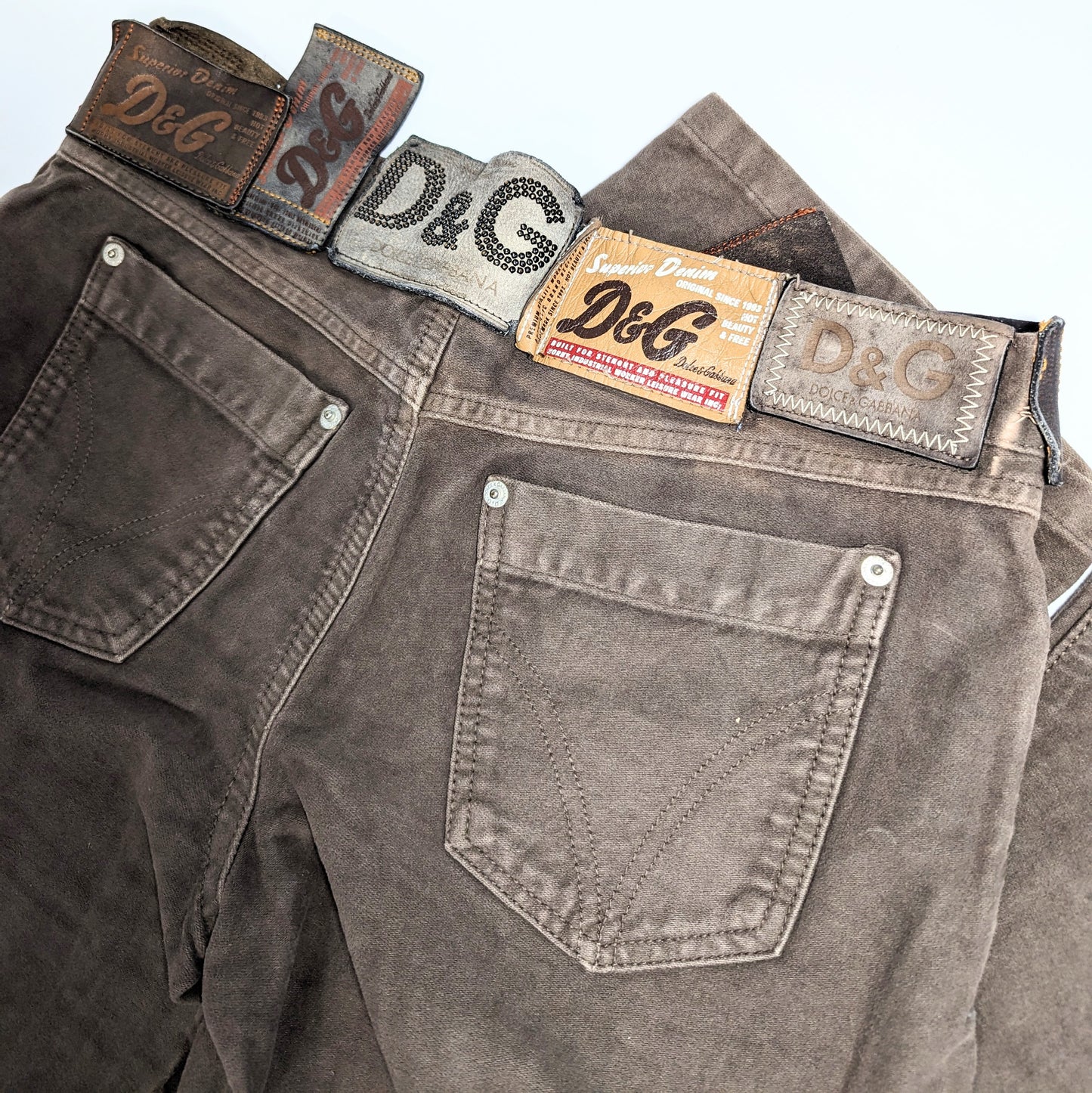 Dolce & Gabbana logo jeans - M