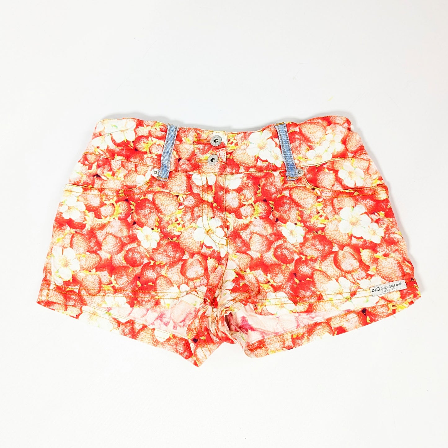 Dolce & Gabbana micro shorts in stretch denim - XS