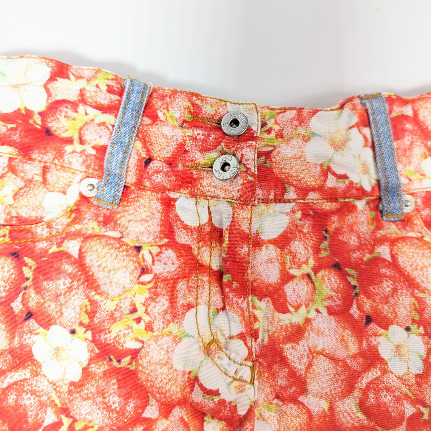 Dolce & Gabbana micro shorts in stretch denim - XS
