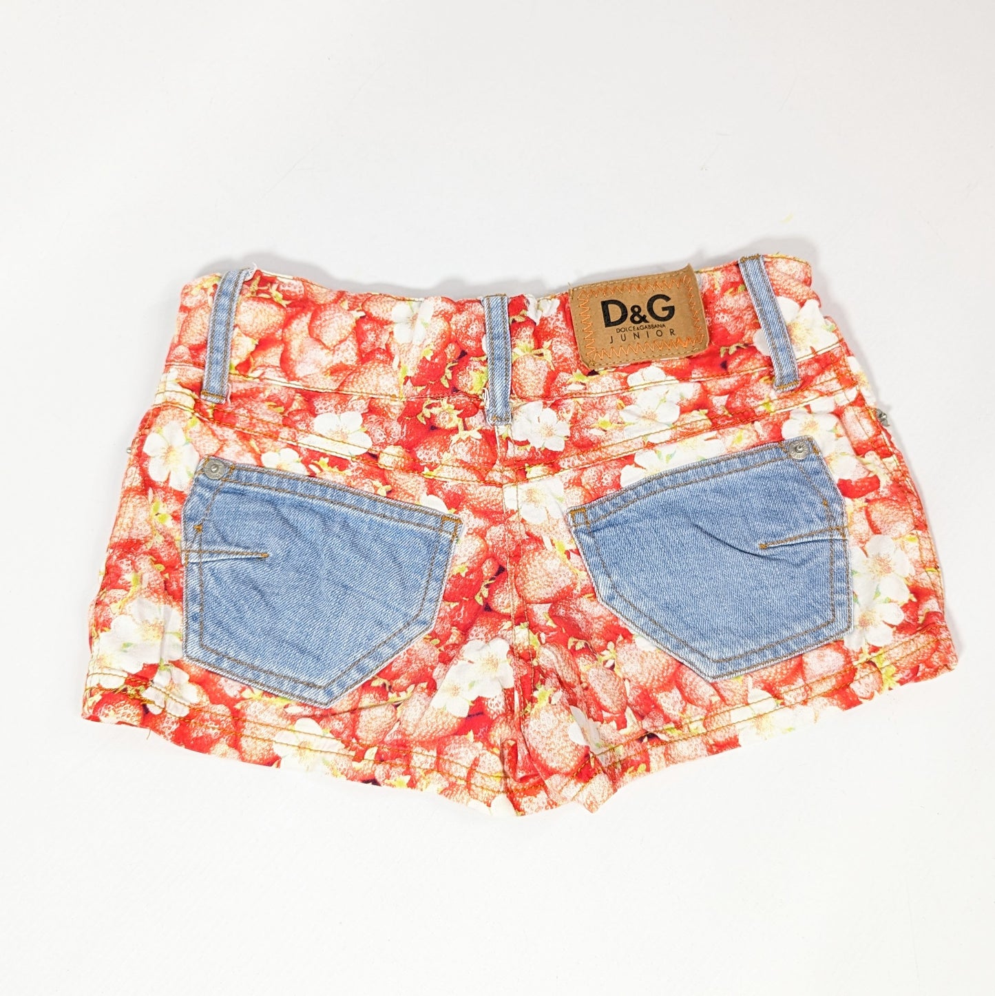 Dolce & Gabbana micro shorts in stretch denim - XS