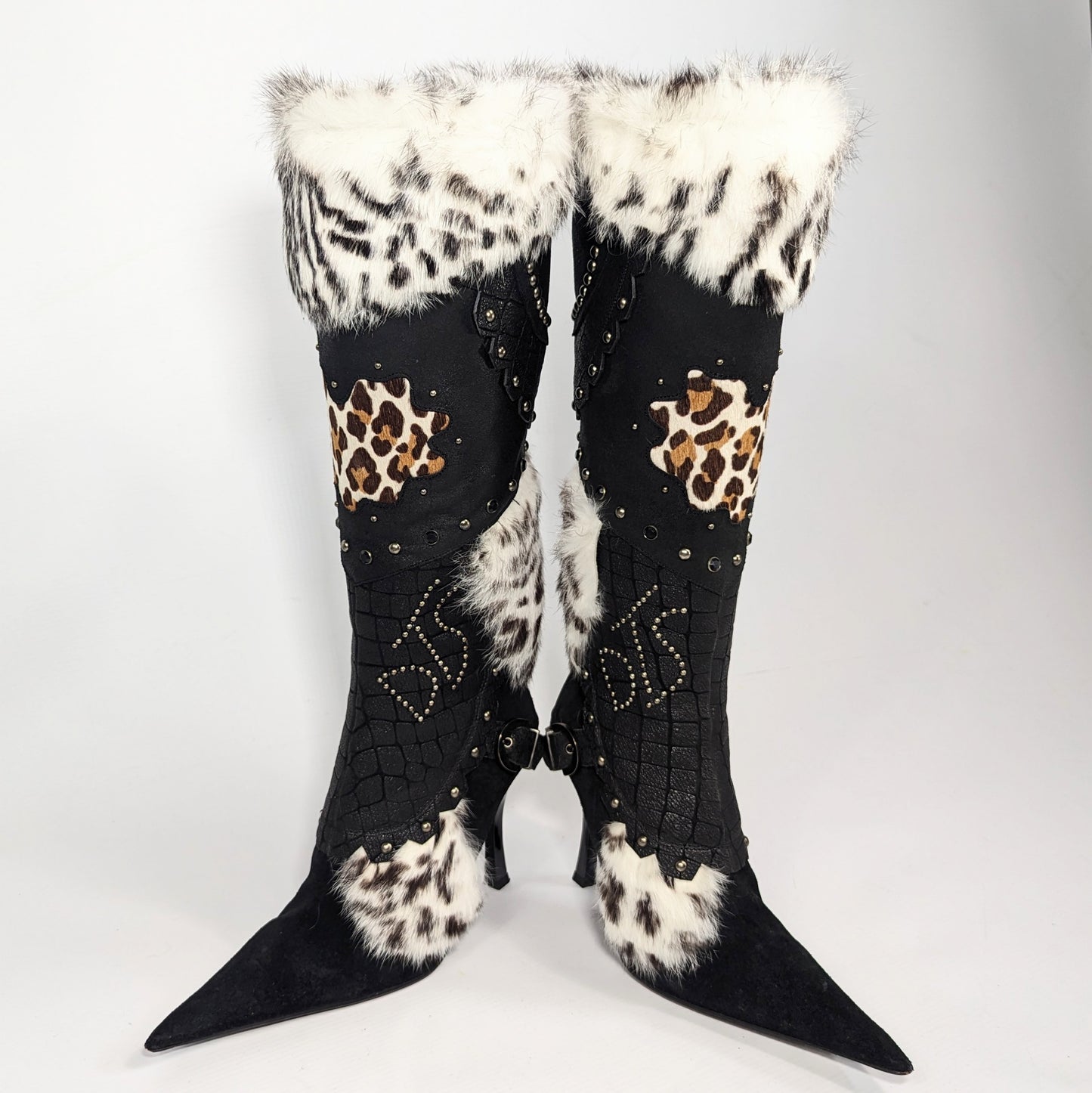El Dantes fur boots - EU39|6UK|8US