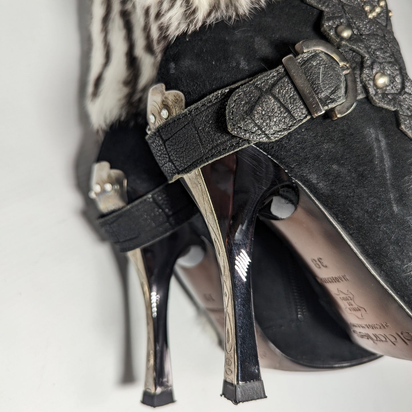 El Dantes fur boots - EU39|6UK|8US