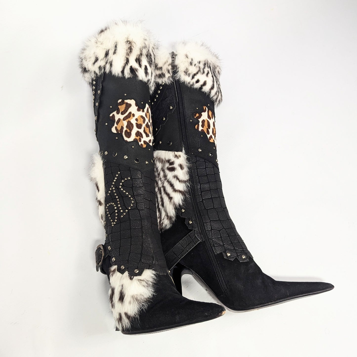 El Dantes fur boots - EU39|6UK|8US