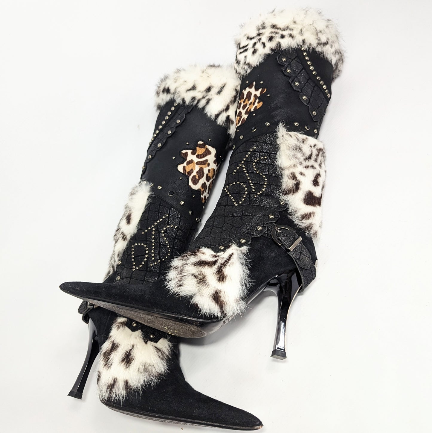 El Dantes fur boots - EU39|6UK|8US