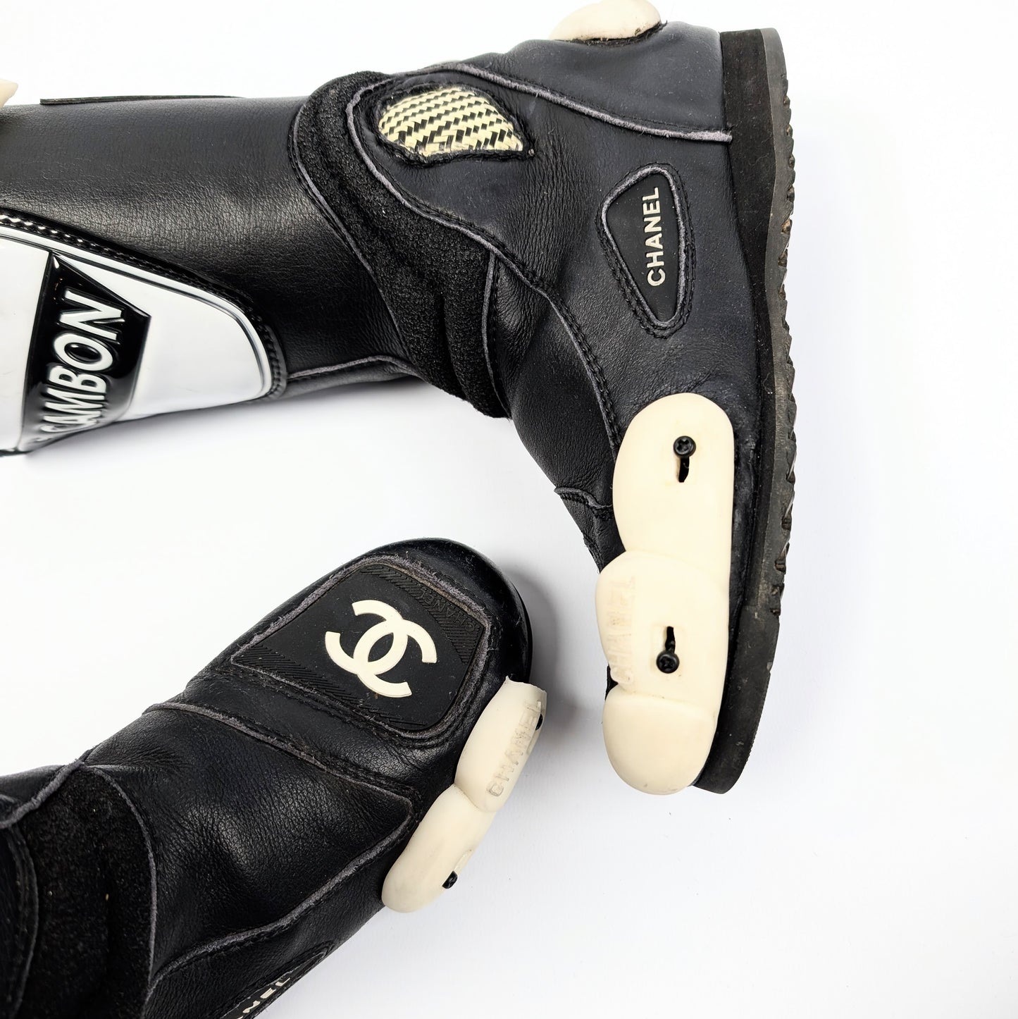 Chanel motobike boots - EU37|UK4|US6