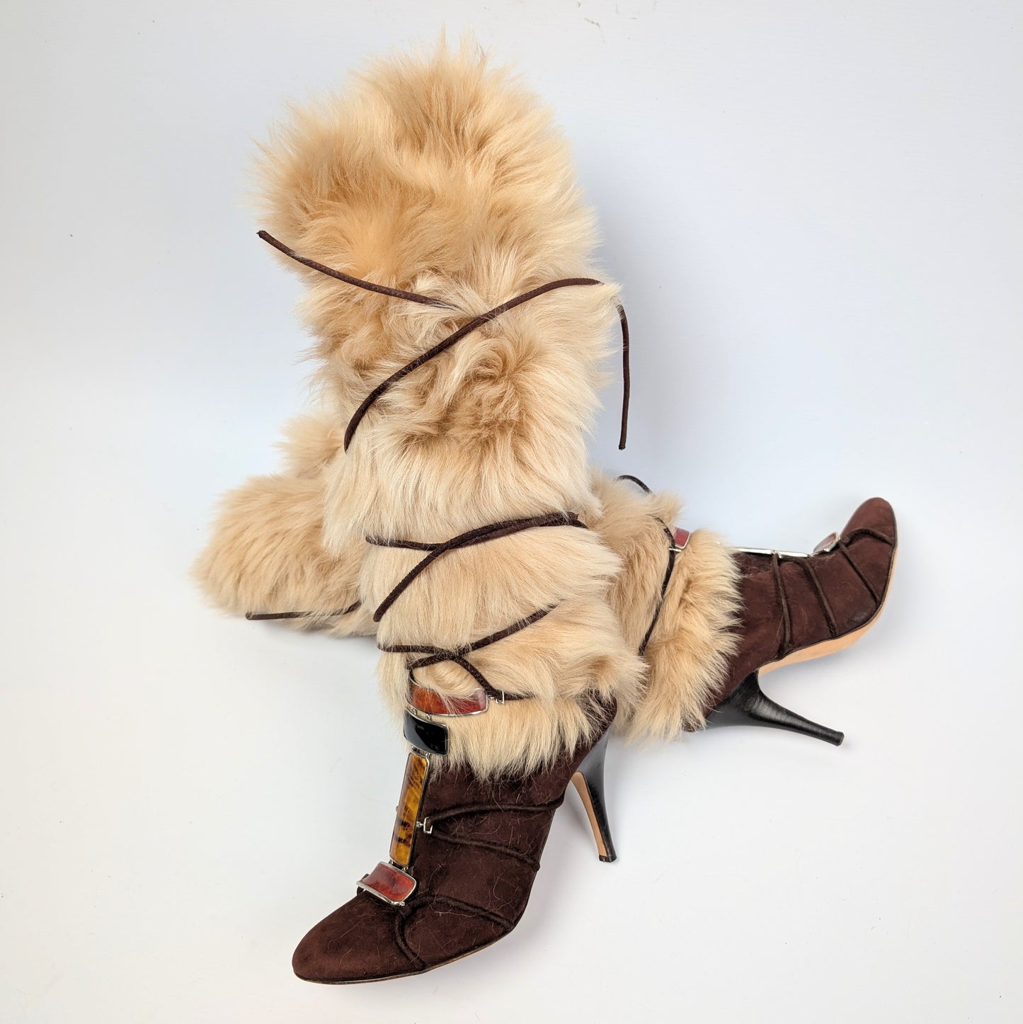 Giuseppe Zanotti Fur Boots - EU38.5|5.5UK|7.5US