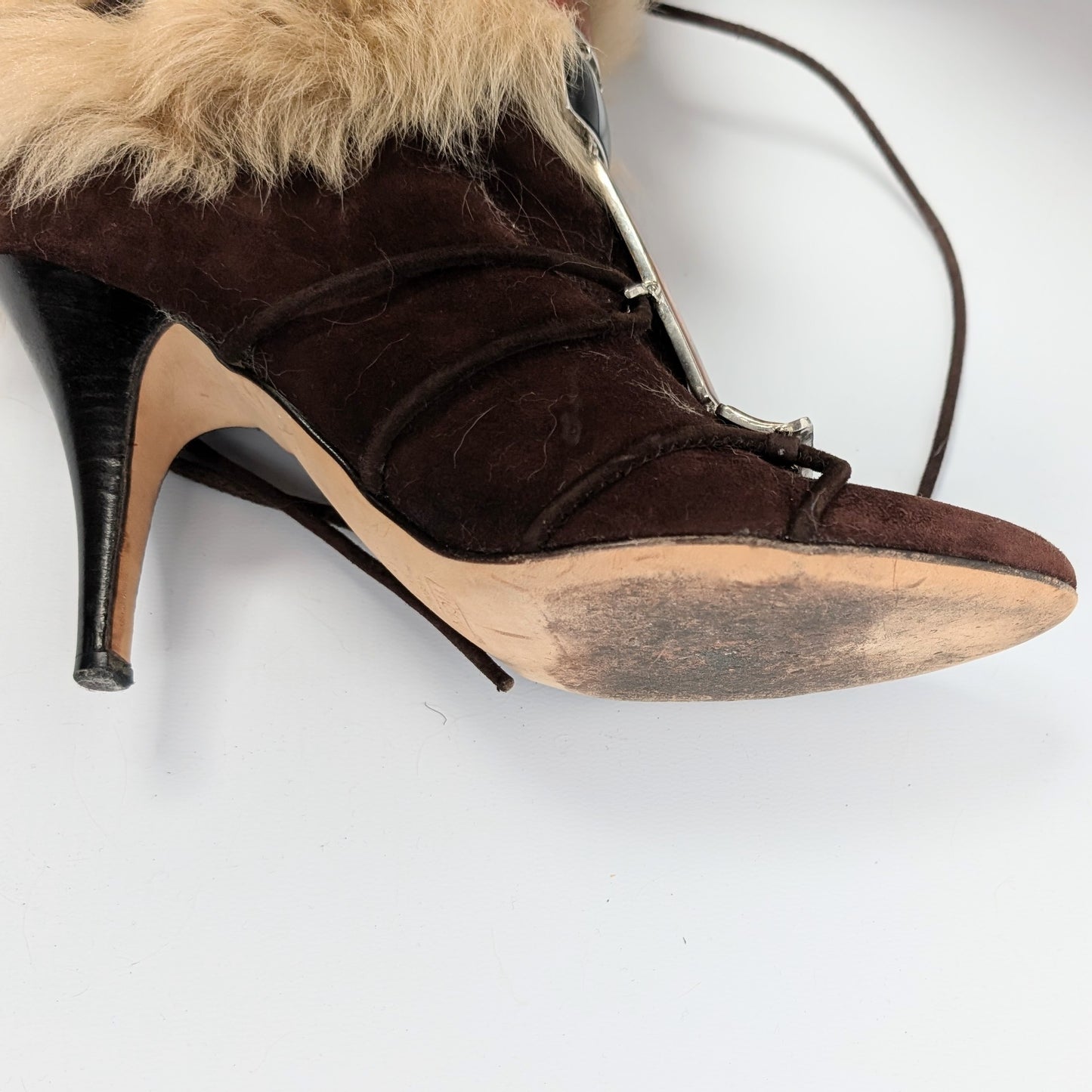 Giuseppe Zanotti Fur Boots - EU38.5|5.5UK|7.5US