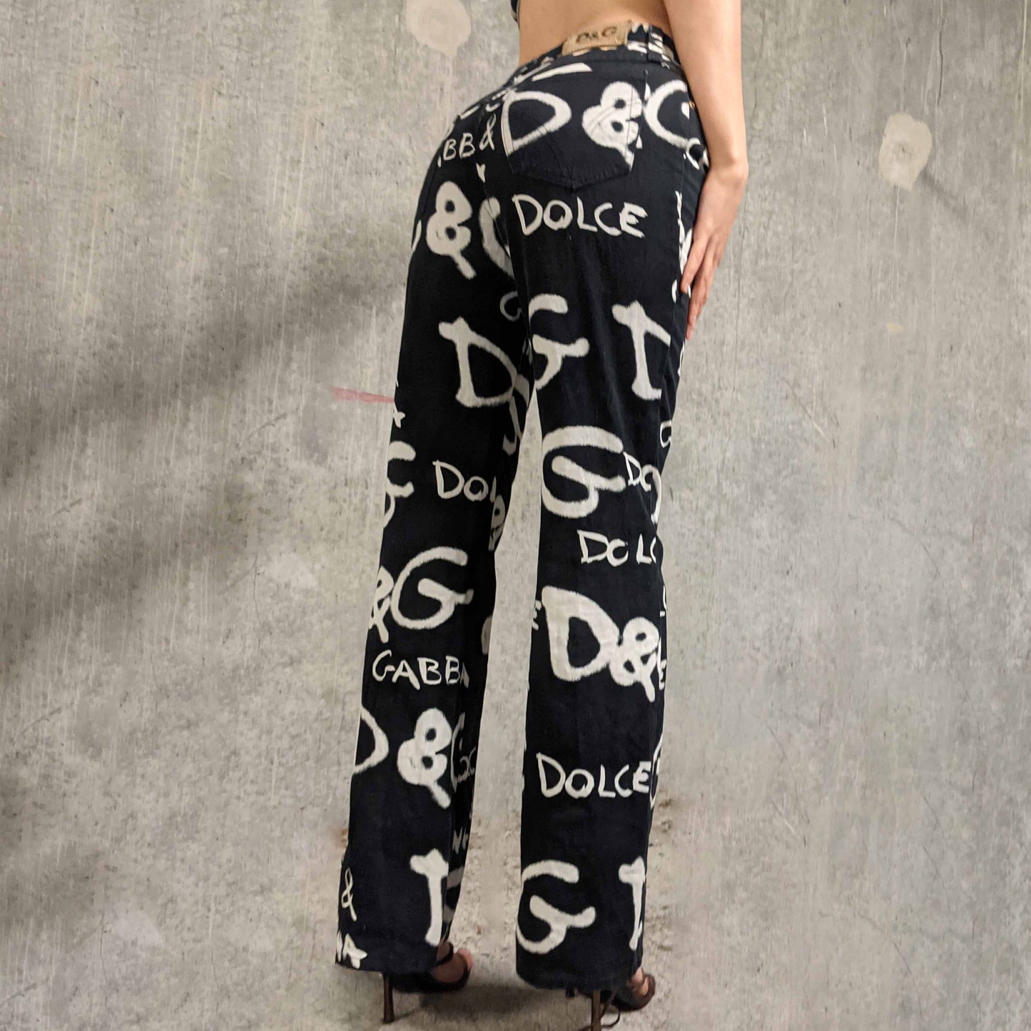 Dolce & Gabbana Graffiti Pants - S