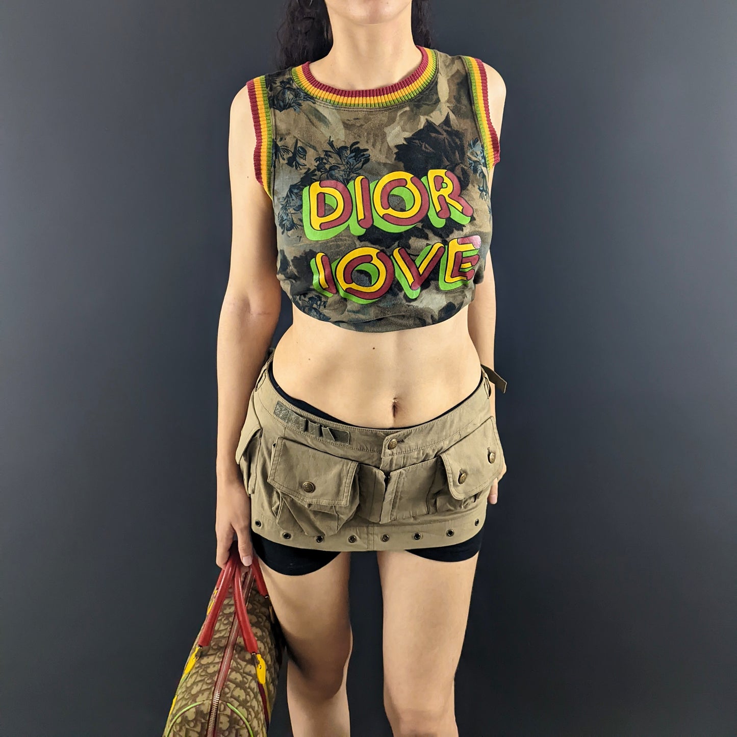 Rasta top "Dior Love" - Dior by Galliano - M