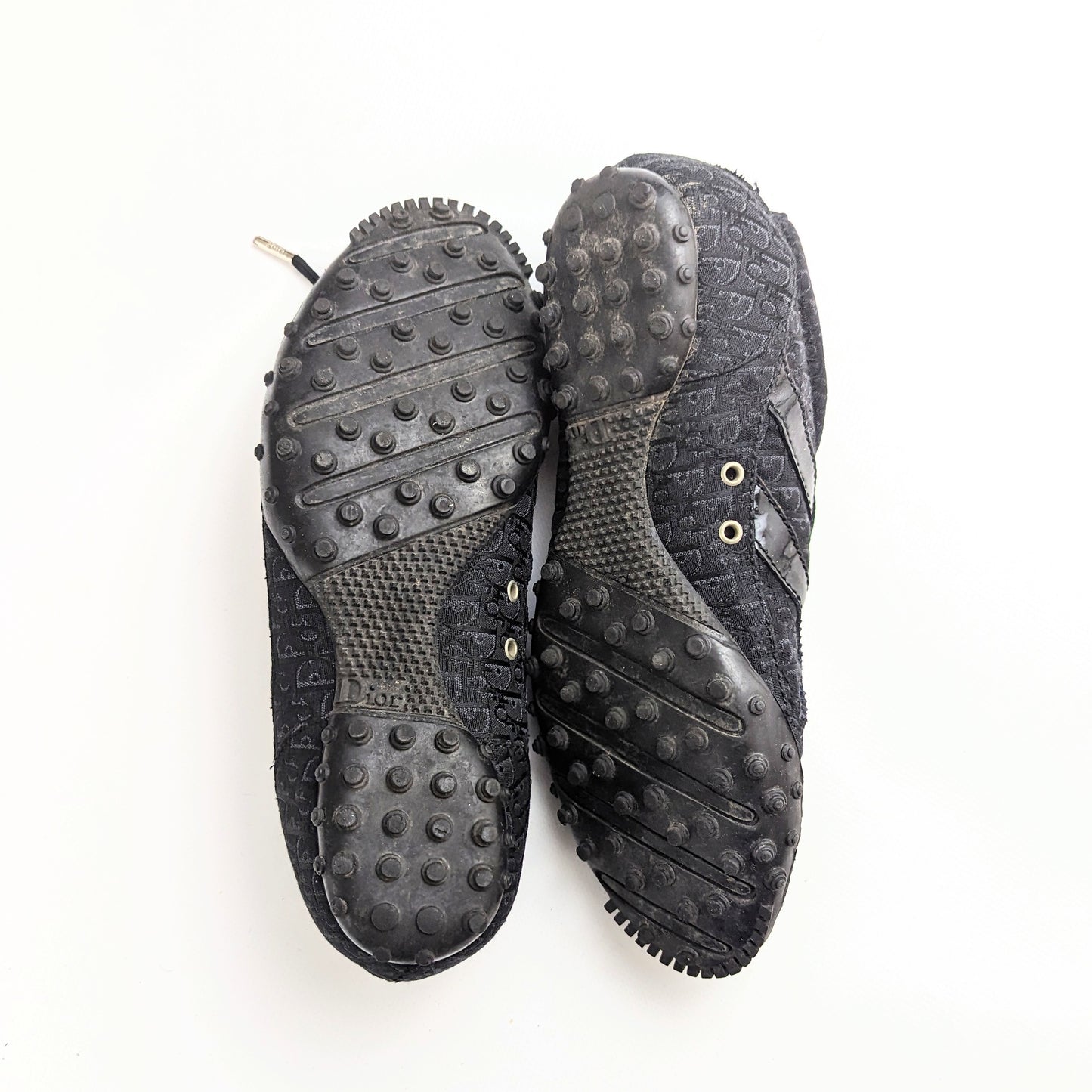 Dior Black Monogram Sneaker by Galliano - FR38 | UK5 | US6