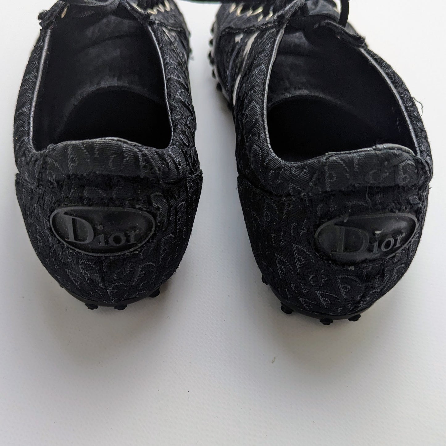 Dior Black Monogram Sneaker by Galliano - FR38 | UK5 | US6