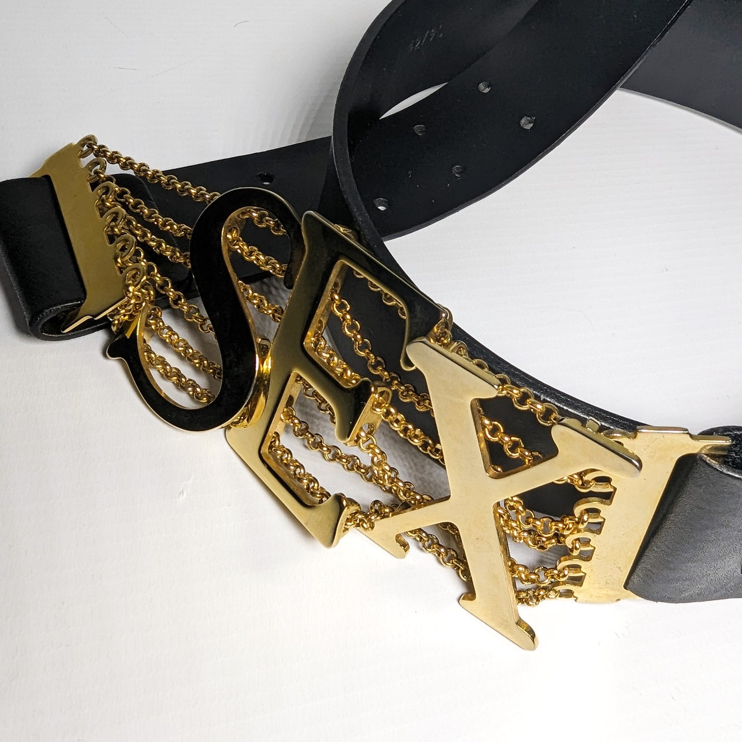 Dolce & Gabbana "SEX" belt - S/S 2003