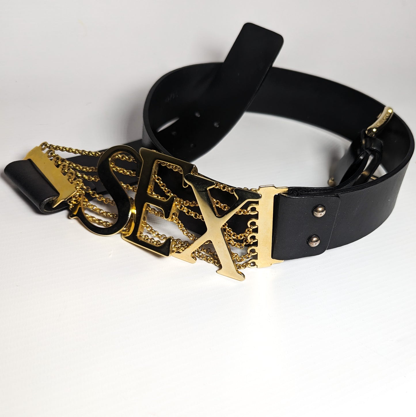 Dolce & Gabbana "SEX" belt - S/S 2003