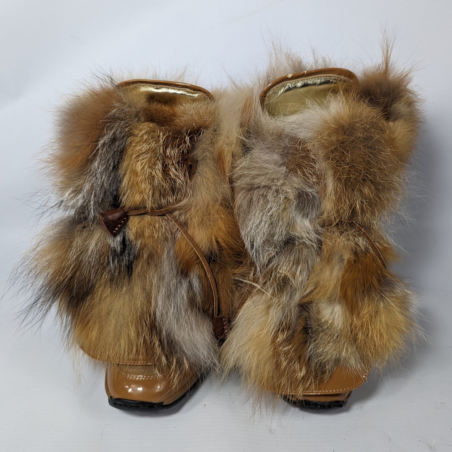 Dsquared2 fur wedge sneaker - EU38|5UK|7US