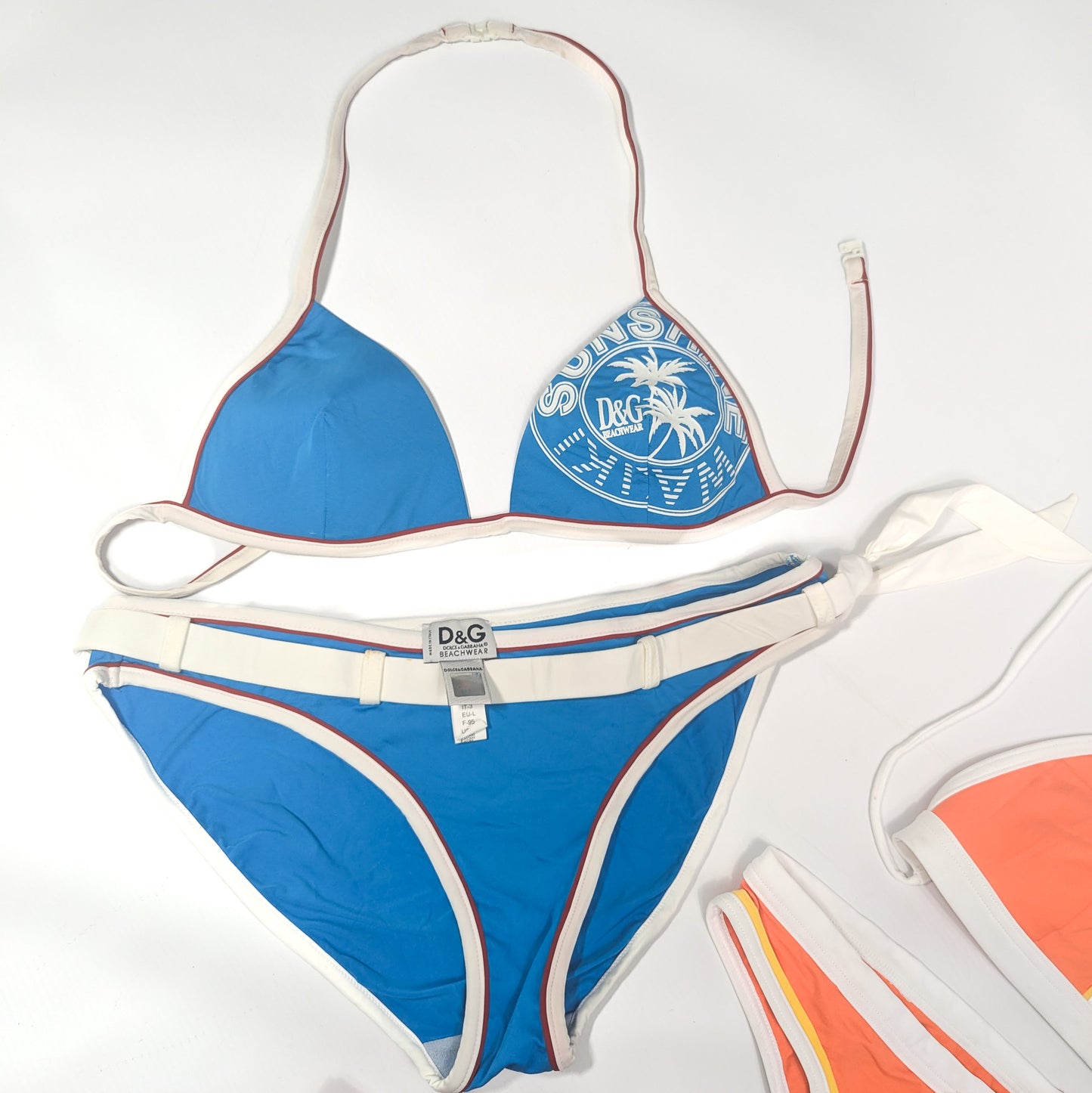 Dolce & Gabbana Blue Swimsuit