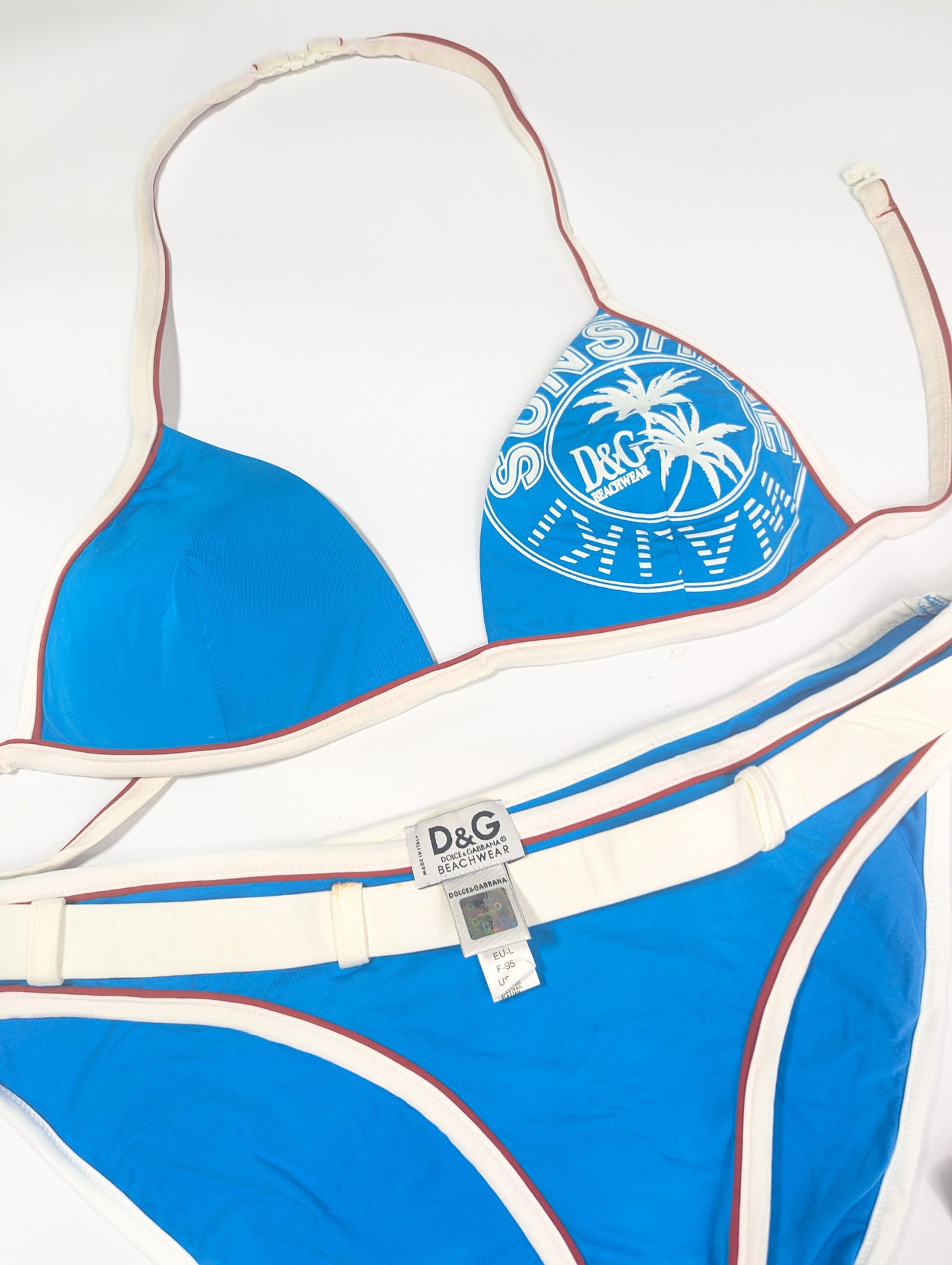 Dolce & Gabbana Blue Swimsuit
