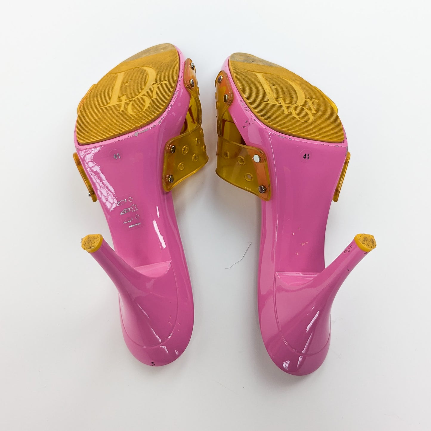 Dior Jelly Mules by Galliano - EU41|8UK|10US