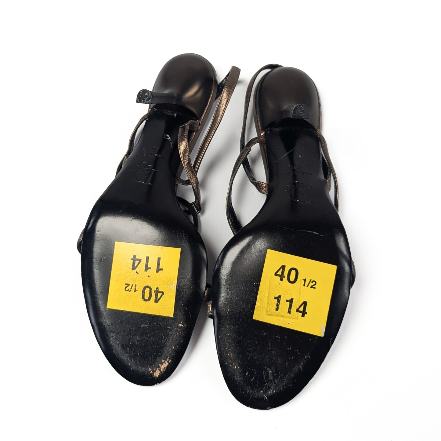 Sandales bronze Dior par Galliano - EU40,5|7,5UK|9,5US