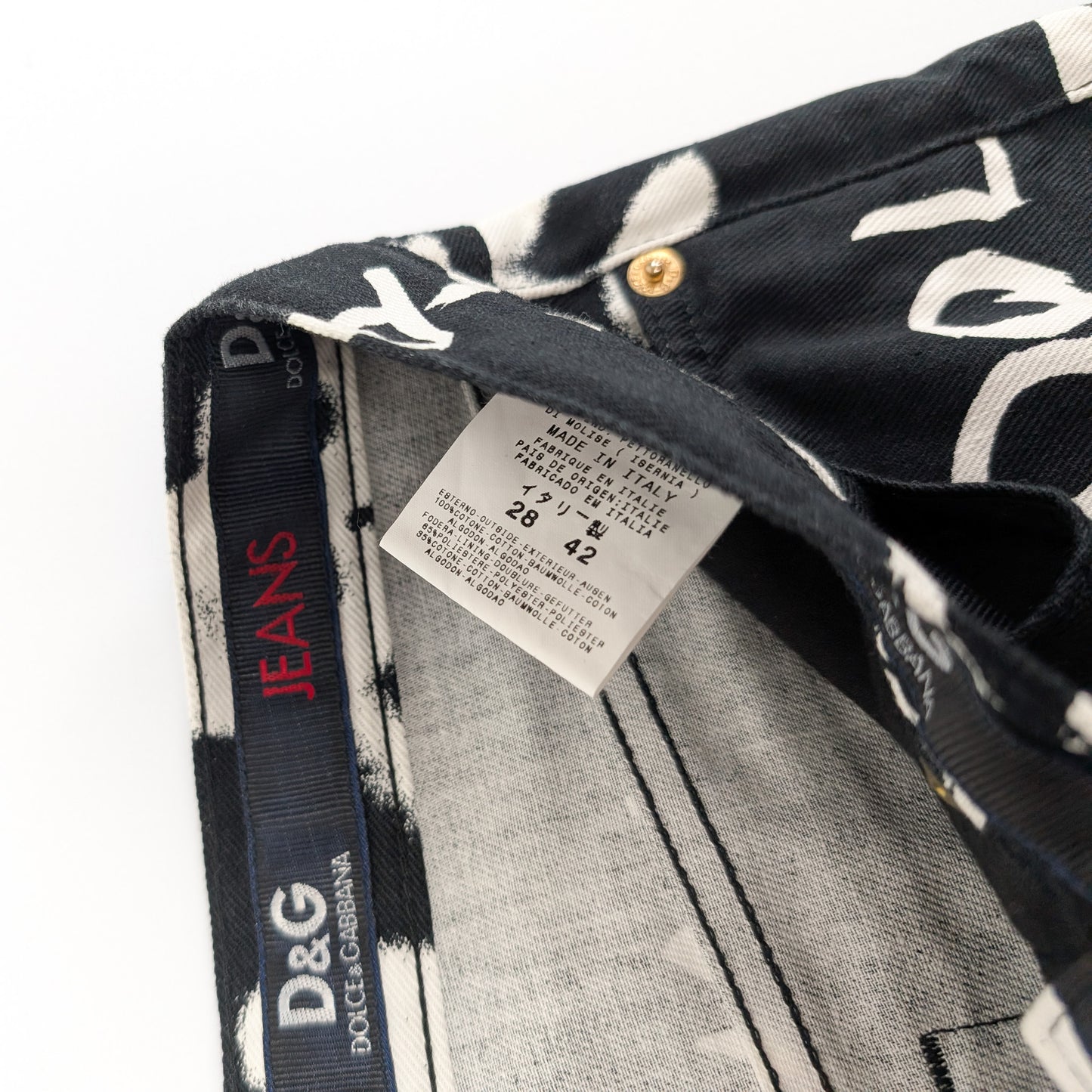Dolce & Gabbana Graffiti Pants - S