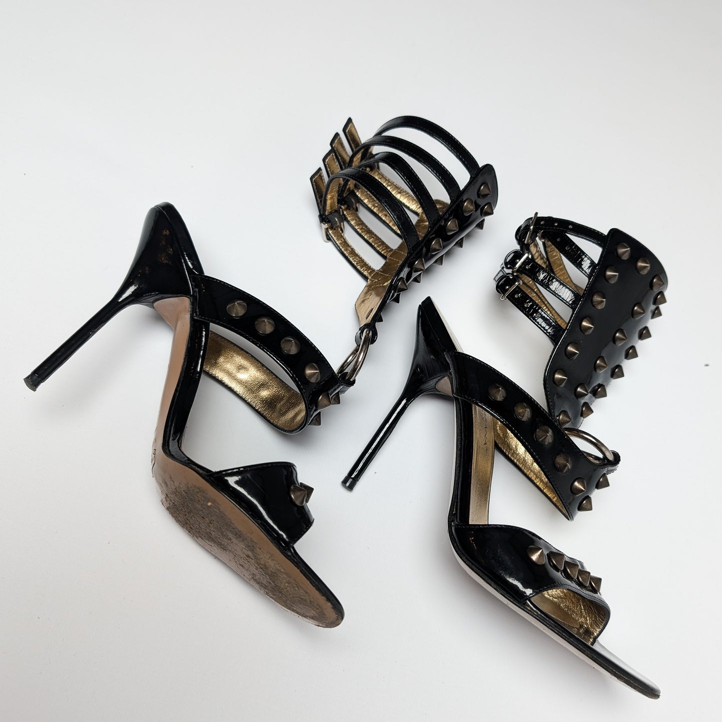 Dolce & Gabbana Studded High Sandals - EU36.5|UK3.5|US5,5