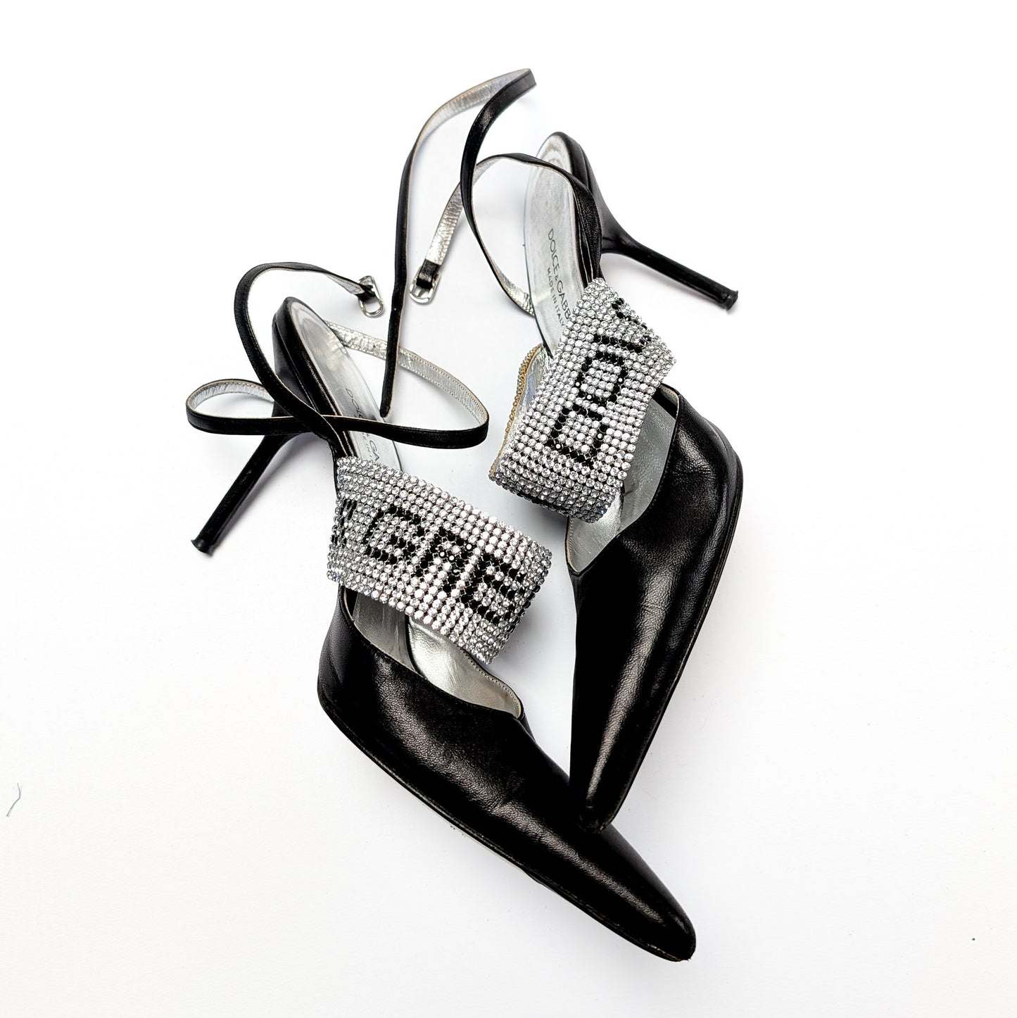 Dolce & Gabbana rhinestone slingback - EU37|UK4|US6