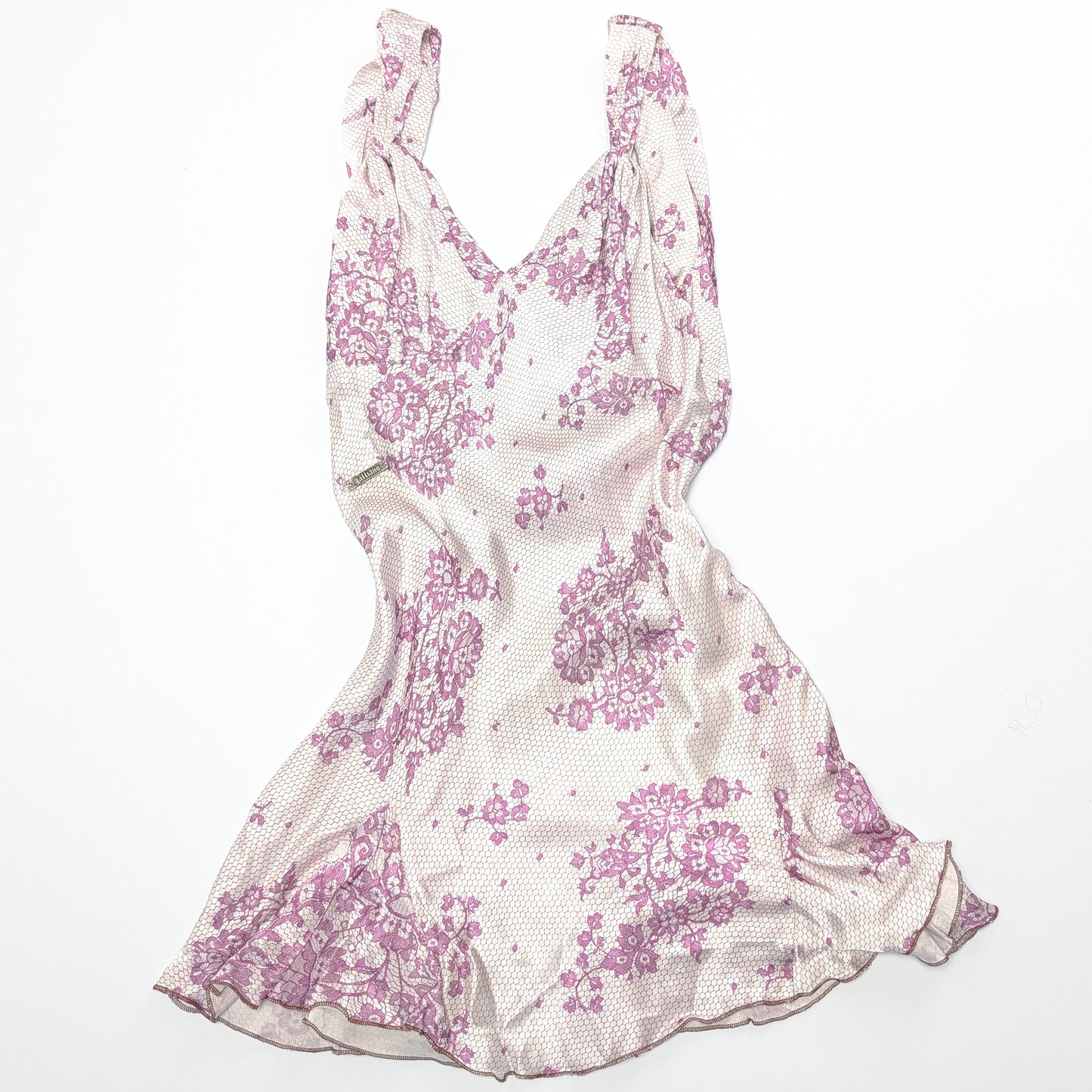 John Galliano silk dress