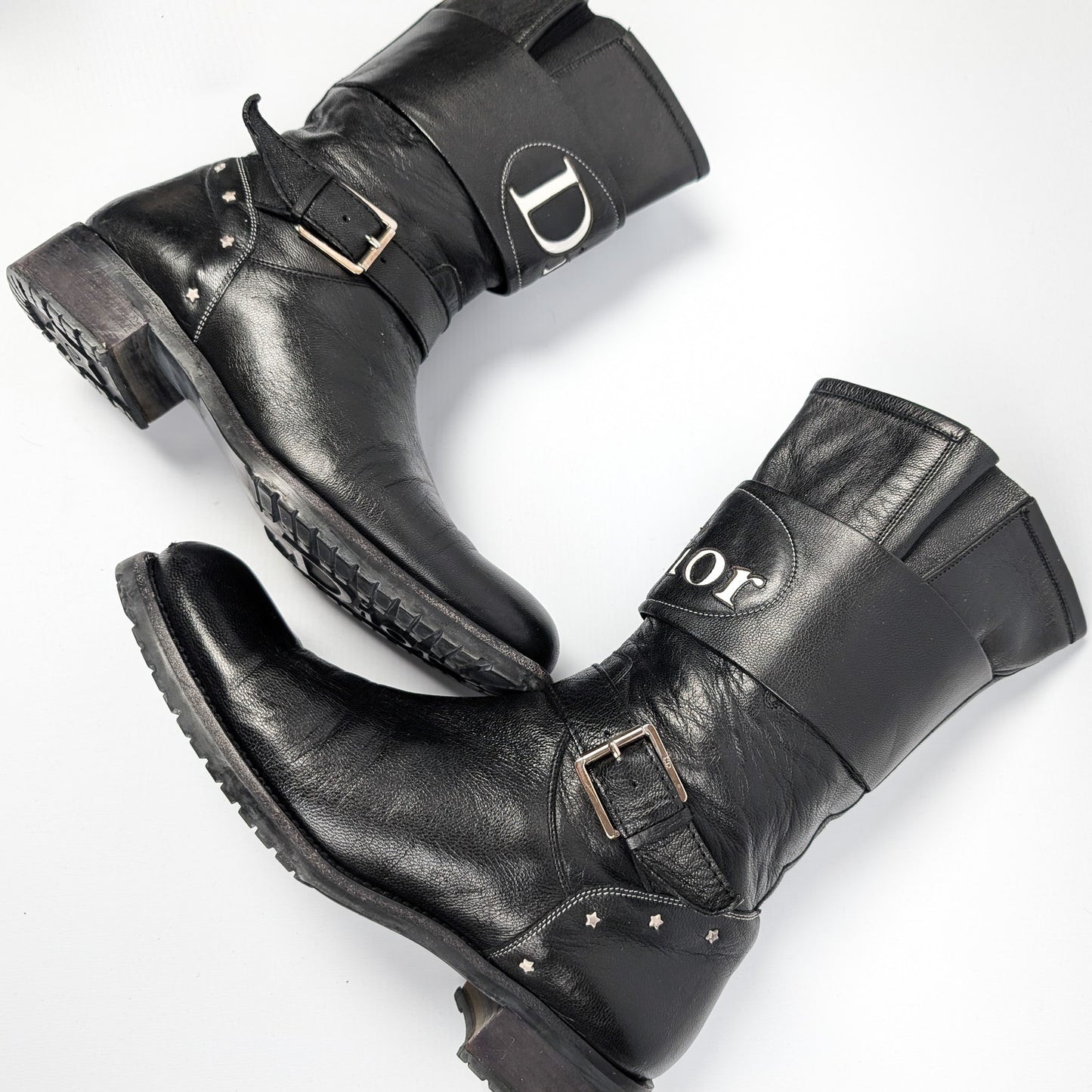 Dior "Moto" boots by Galliano - EU40|7UK|9US