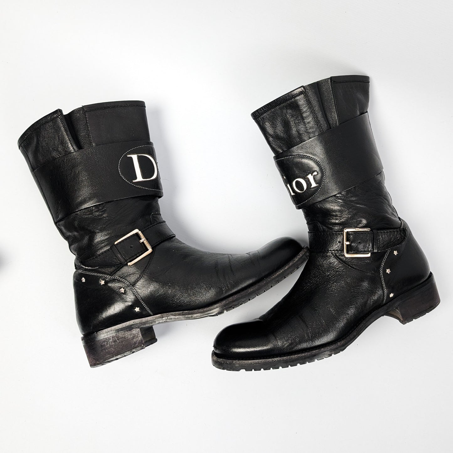 Dior "Moto" boots by Galliano - EU40|7UK|9US