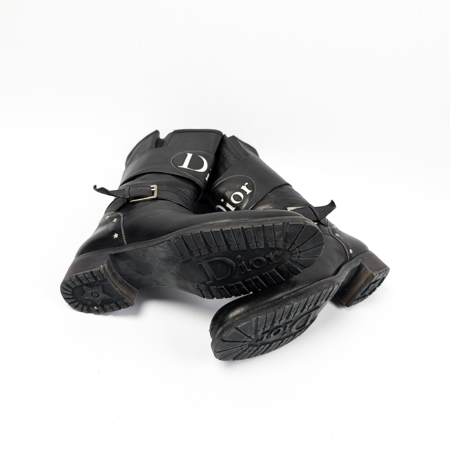 Dior "Moto" boots by Galliano - EU40|7UK|9US