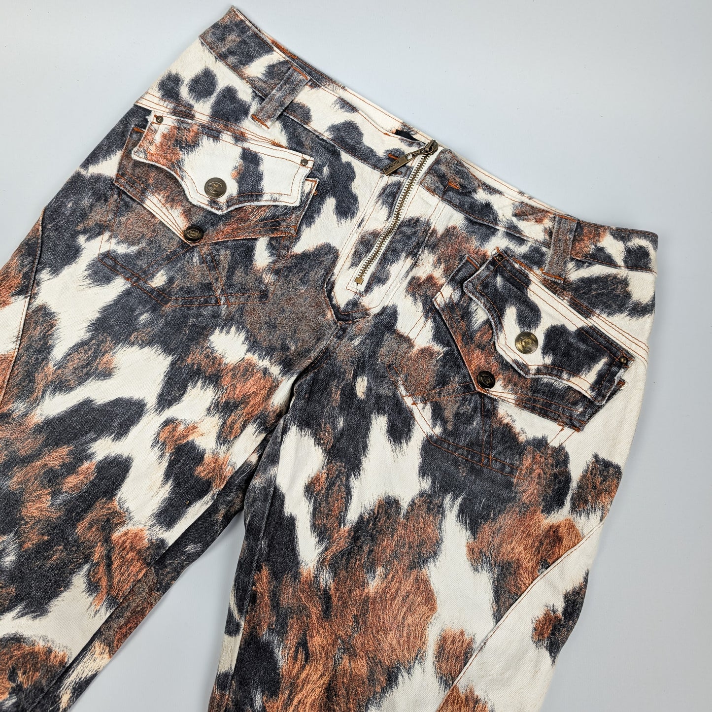 Animal Print Capri Pants - XL