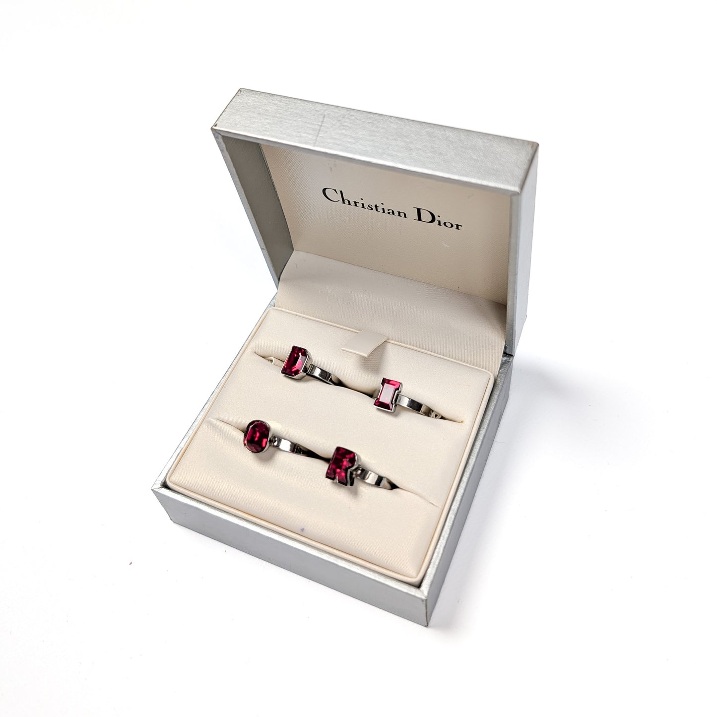 Dior Red Diamond Rings by Galliano - F/W 2000
