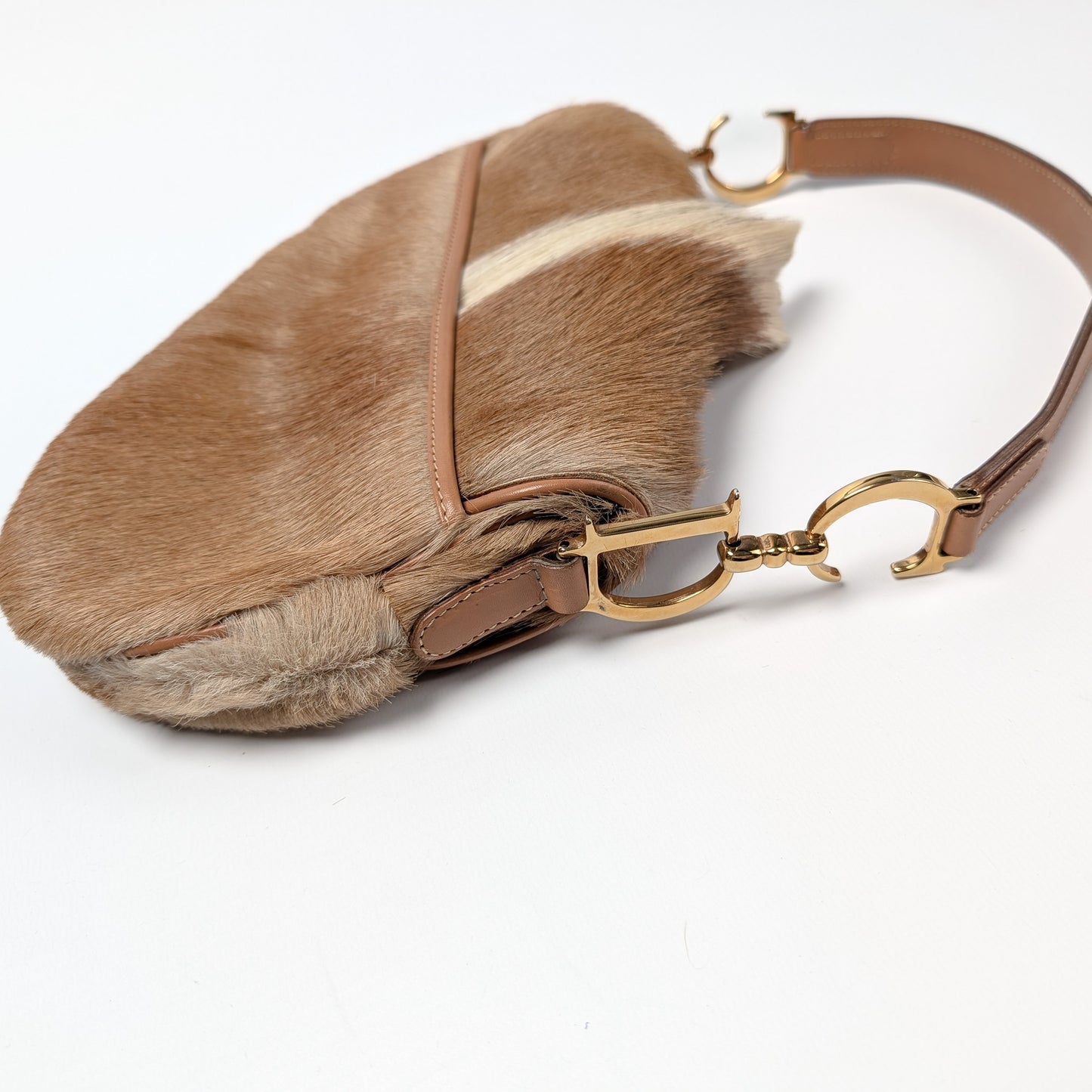 Mini Dior "pony hair" Saddle bag by Galliano - F/W 2000