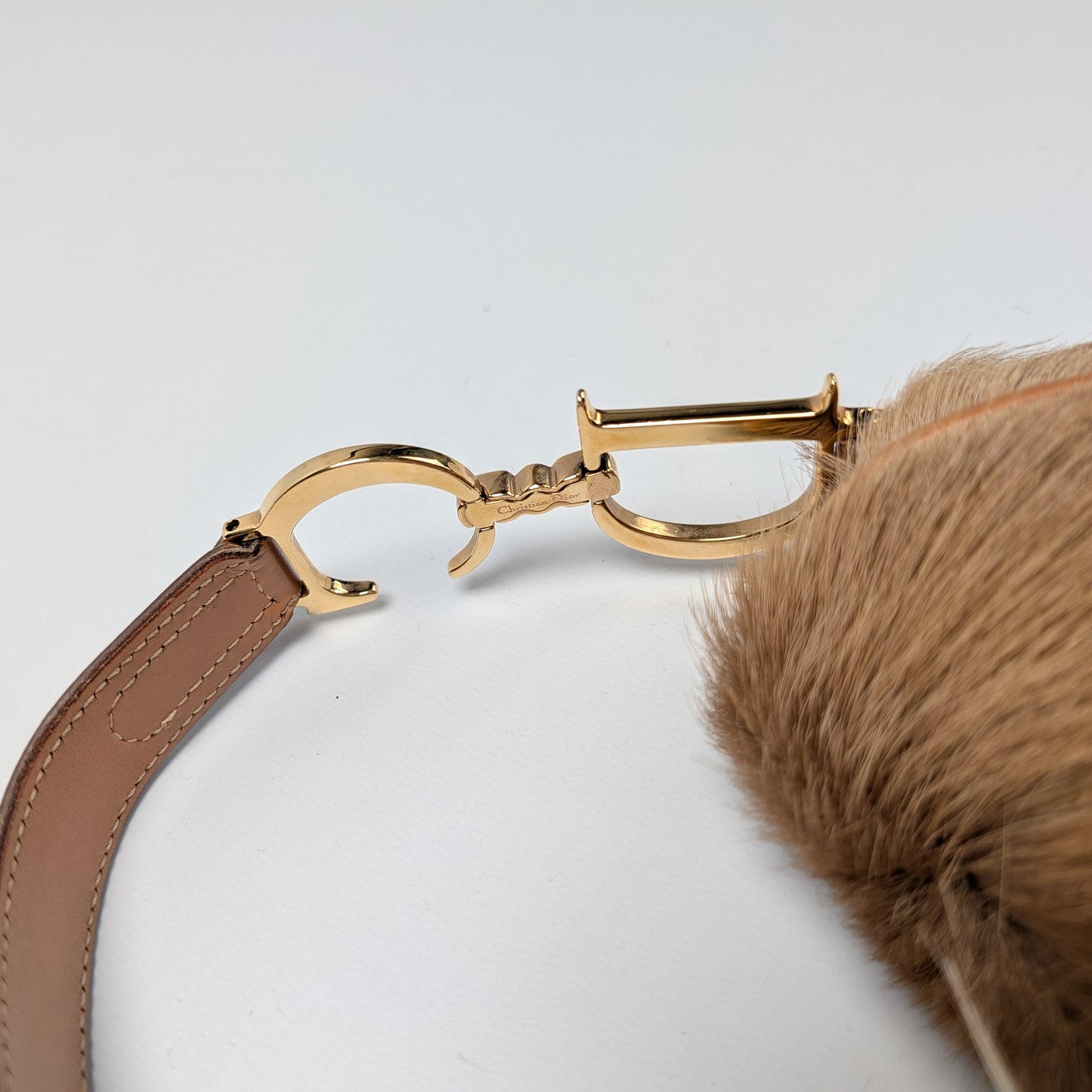 Mini Dior "pony hair" Saddle bag by Galliano - F/W 2000