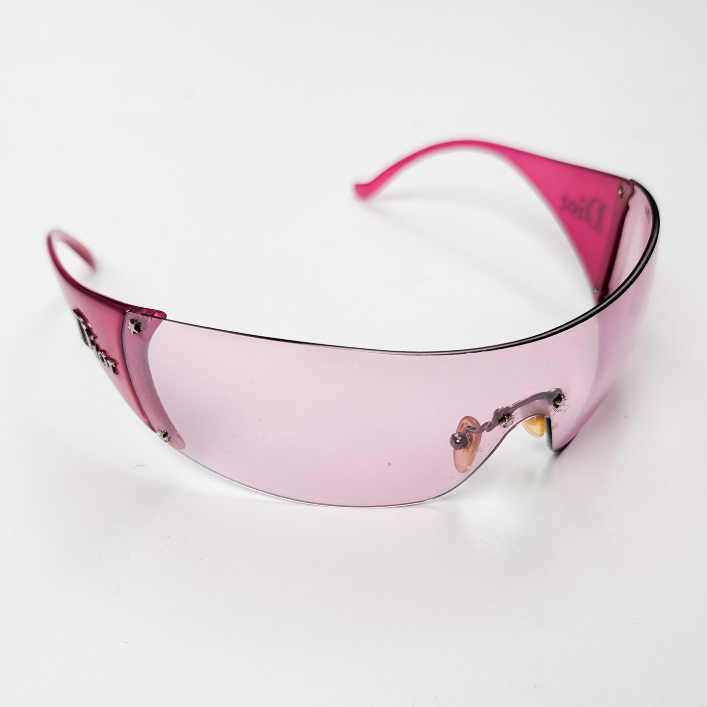 Christian Dior pink SKI sunglasses