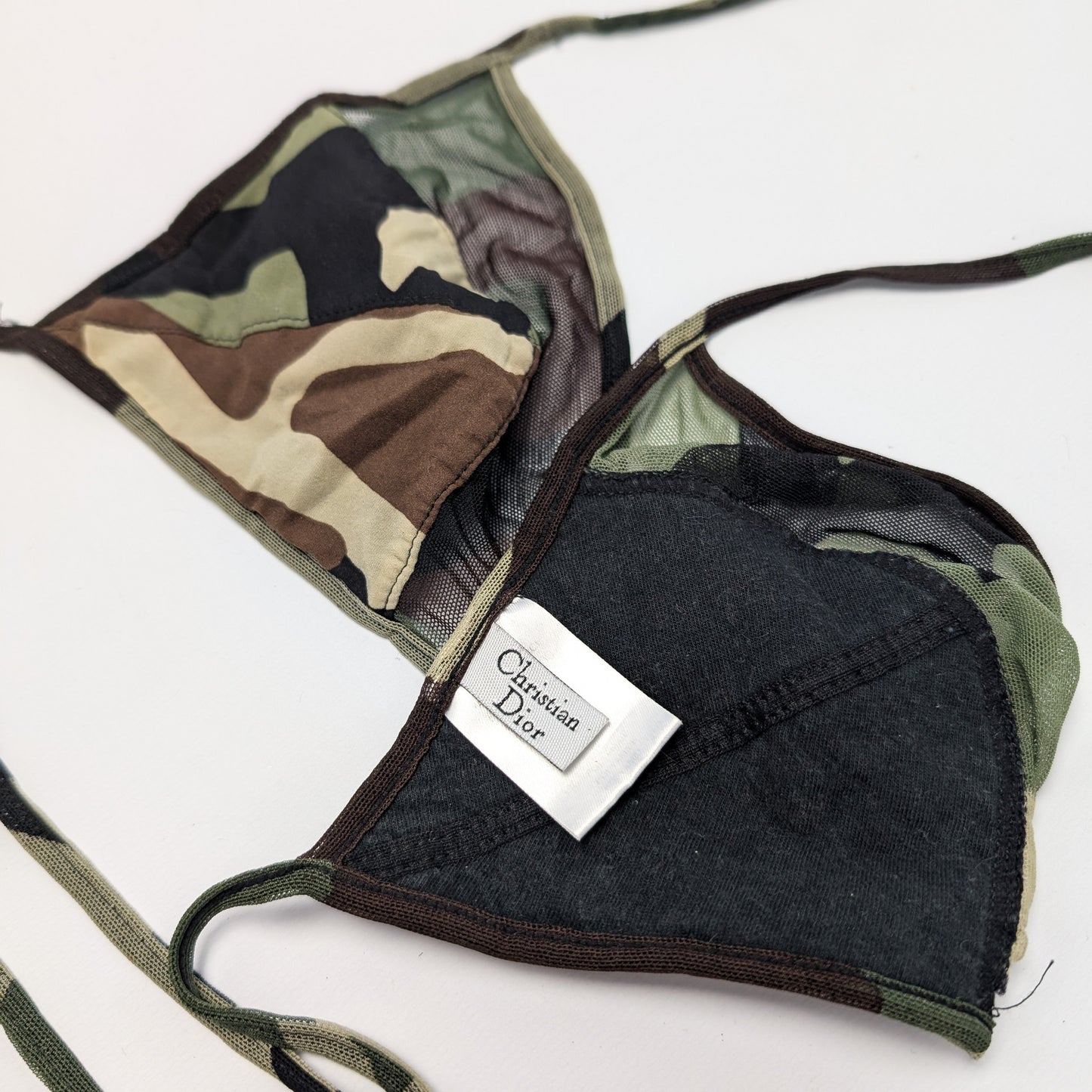 Dior by Galliano 2-piece camouflage set - L