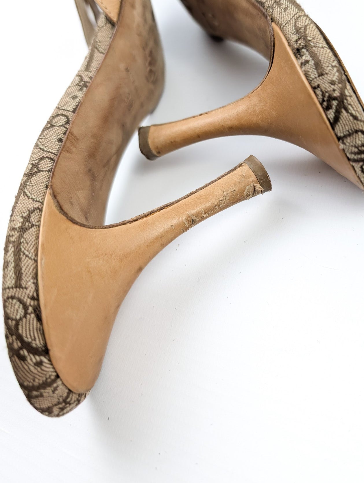 Monogram Mules Embellished with Dior Coins by Galliano - EU39|UK6|US8
