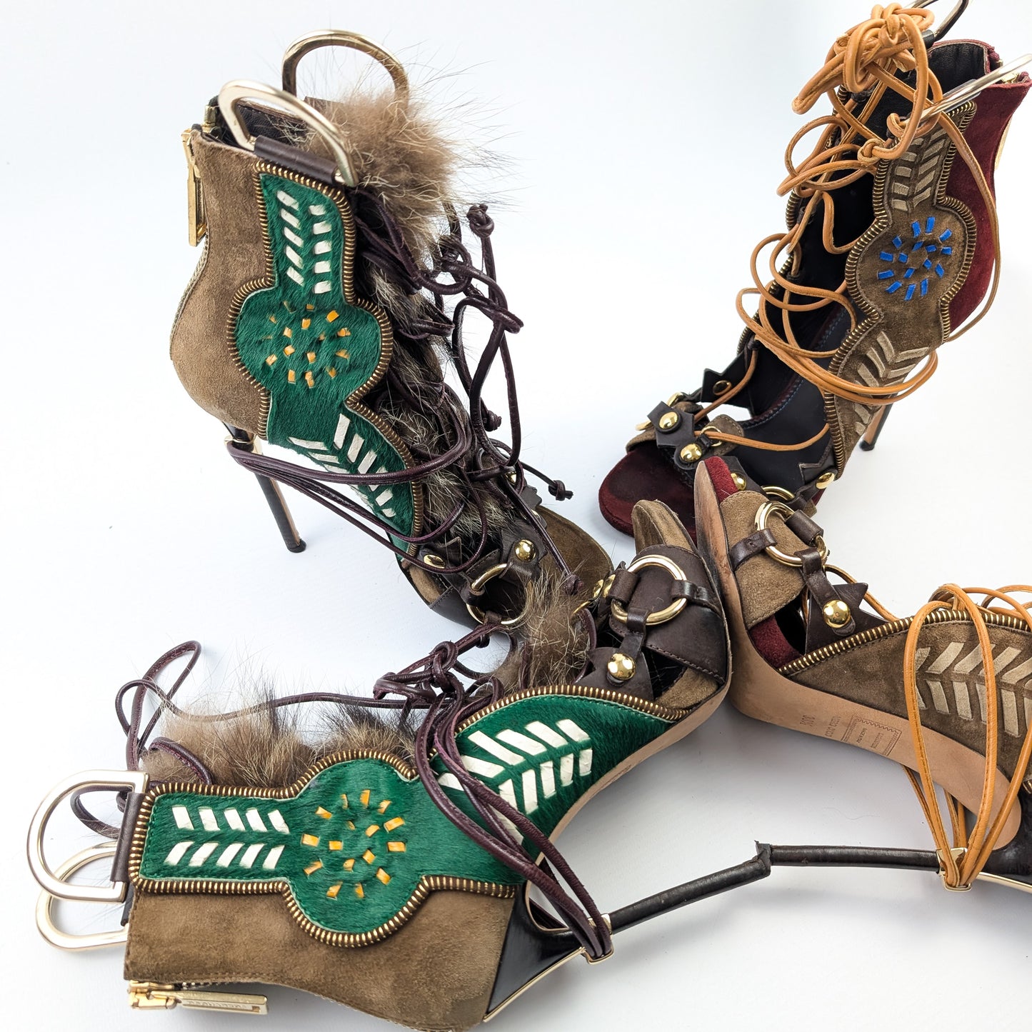 Dsquared2 gladiator sandals - EU38|5UK|7US