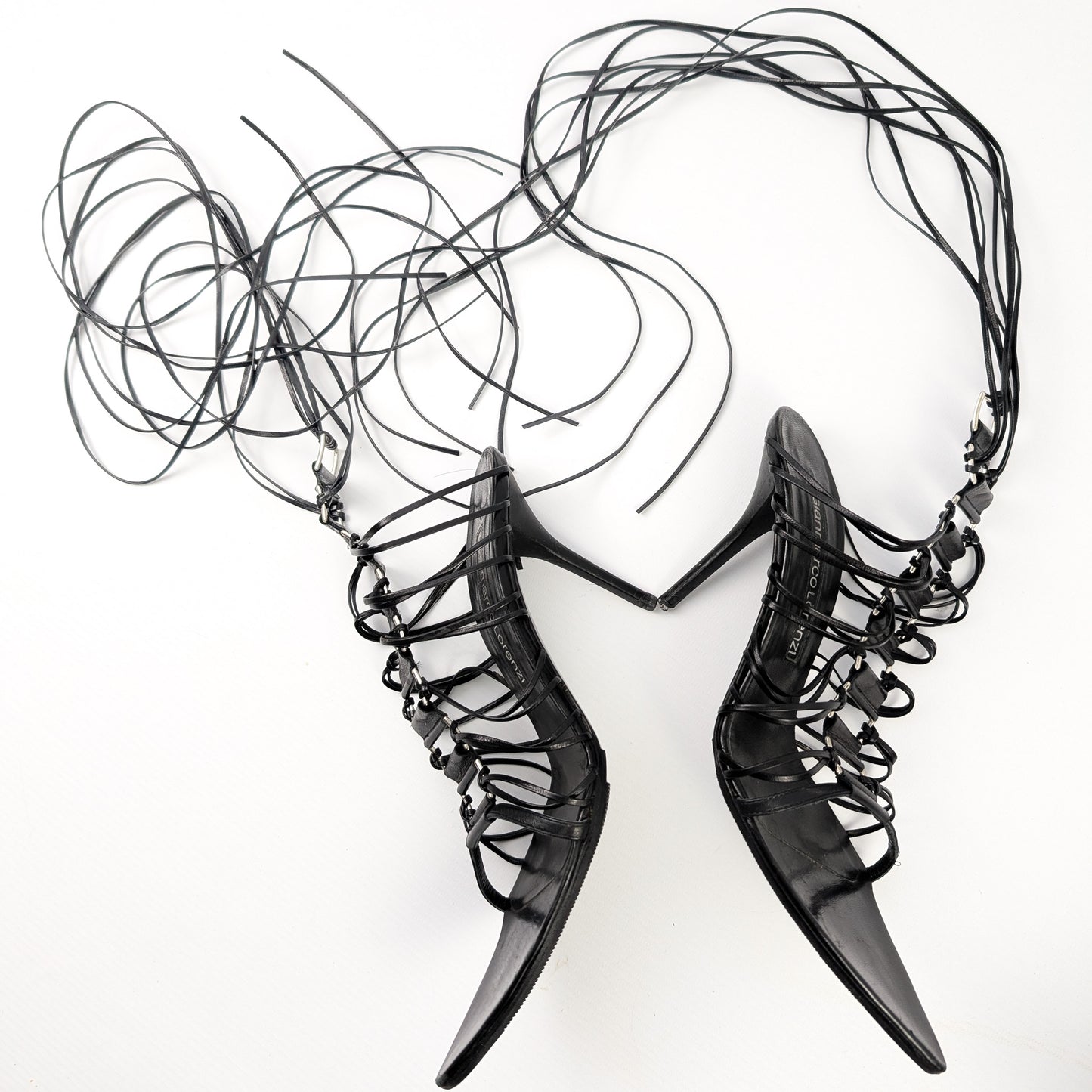 Gianmarco Lorenzi tie sandals - EU37|UK4|US6