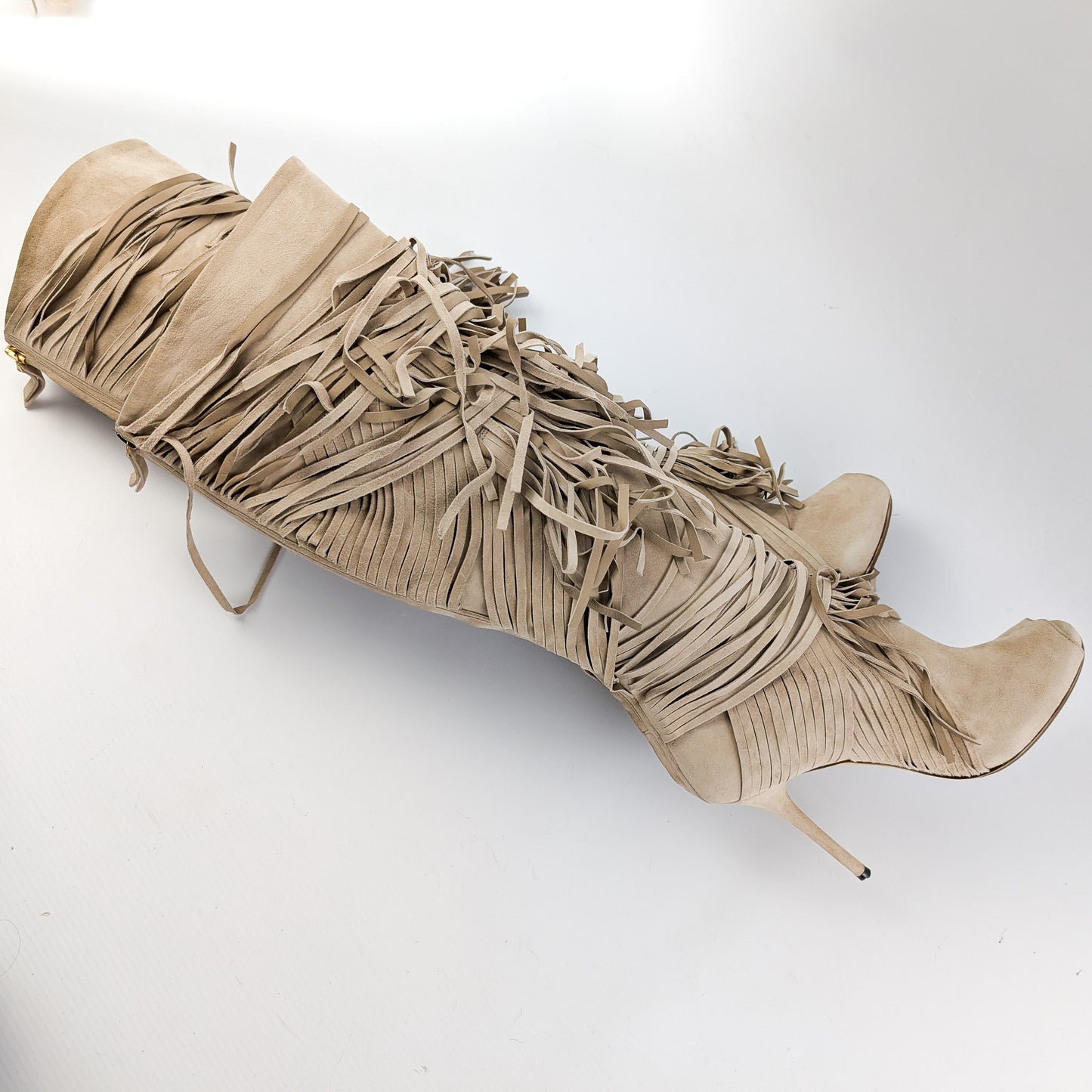 Gucci fringe boots - EU37|UK4|US6